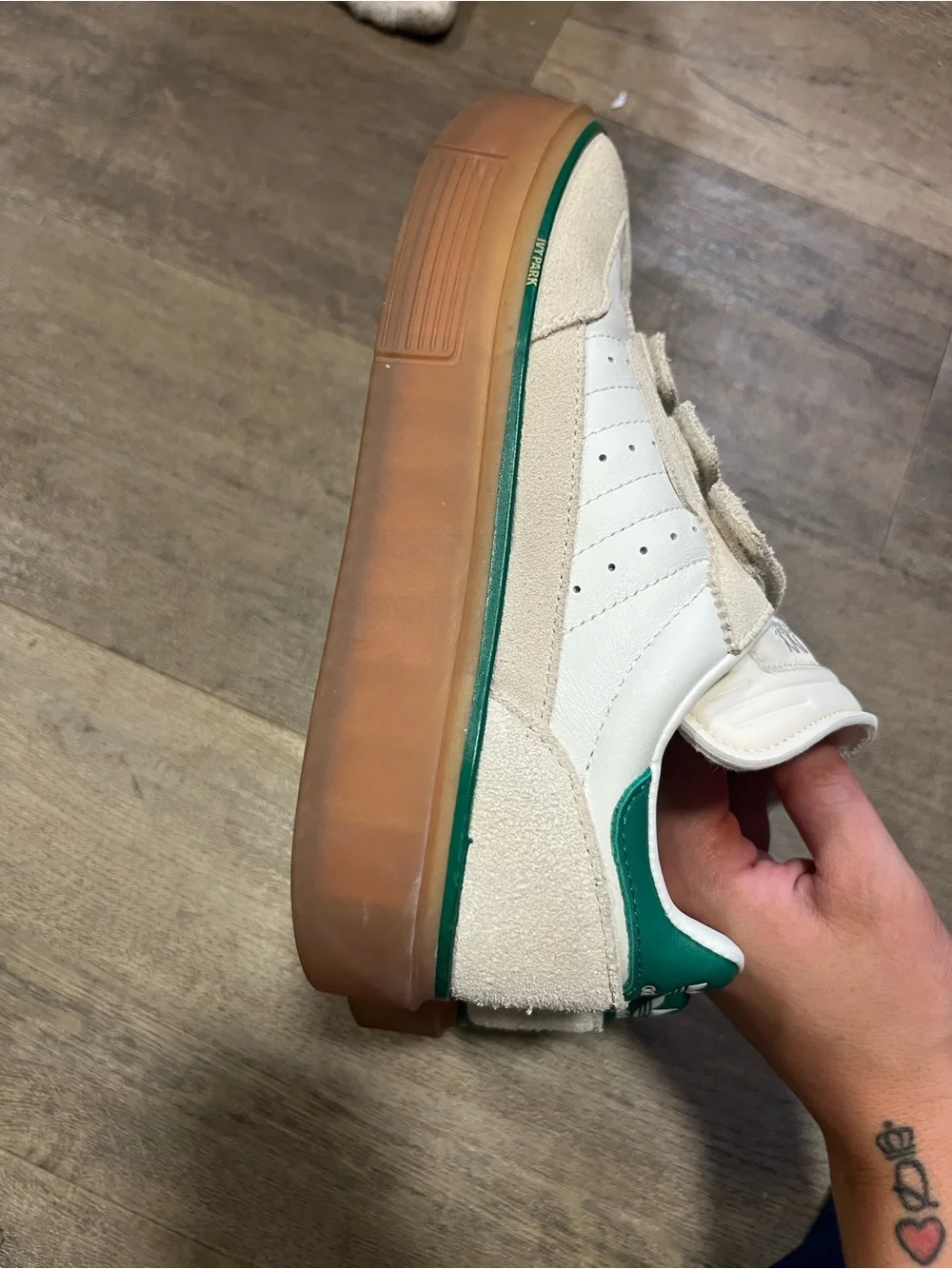 Ivy Park x adidas Women’s Super Sleek 3 Strap 'Wonder White Gum'